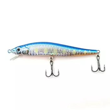 Воблер Namazu AC-DC Long, 10 см, 10 г, минноу, плавающий (0.5-1.5 м), цвет 11