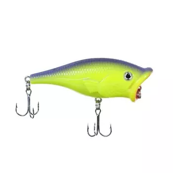 Воблер Namazu Admiral's fish, L-70мм, 10,9 г., поппер, поверхностный, цвет 1