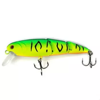 Воблер Namazu Clockwork moto Long, 8 см, 8 г, составной, плавающий (0-1 м), цвет 2