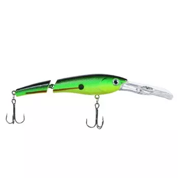 Воблер Namazu Jointed Zun Minnow, 13 см, 12.5 г, минноу, плавающий (0.5-2.5 м), цвет 7