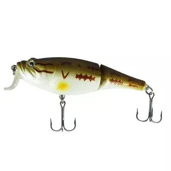 Воблер TROUT PRO ROTAN JOINT 100 F, 100 мм, 23 г, 0.7 м, цвет S24