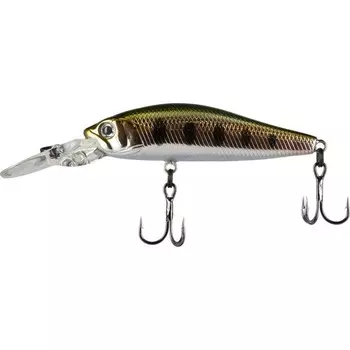 Воблер TSURIBITO DEEP DIVER MINNOW 60F, 60 мм, 4.5 г, 2 м, цвет 053