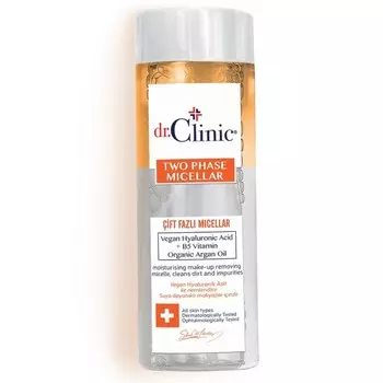 Вода мицеллярная Dr.Clinic, двухфазная, 150 мл