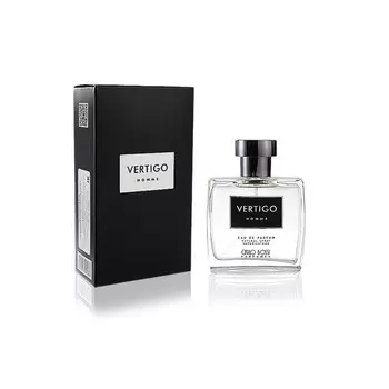 Вода парфюмированная мужская Carlo Bossi Vertigo Homme Black, 100 мл