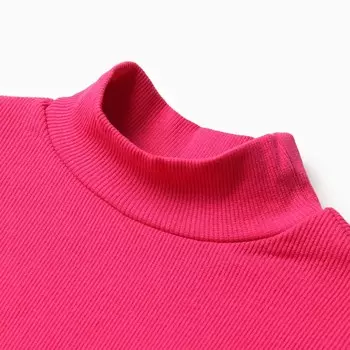 Водолазка детская, цвет фуксия, рост 134 см