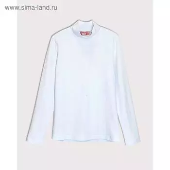 Водолазка для девочек, рост 164 см, цвет белый
