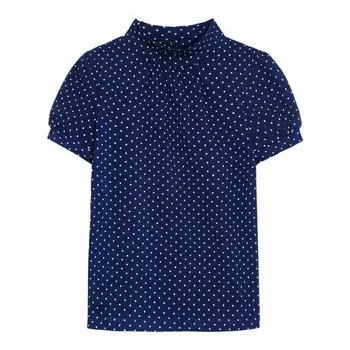 Водолазка для девочки, рост 134 см, цвет синий