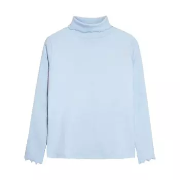 Водолазка для девочки, рост 158 см, цвет голубой