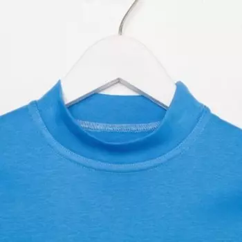 Водолазка для мальчика, цвет голубой, рост 116 см