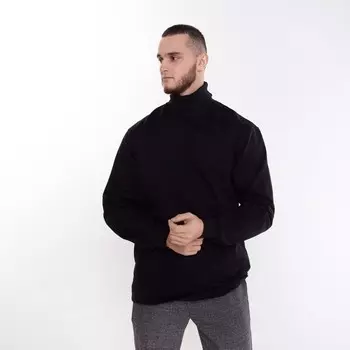 Водолазка мужская НАЧЁС, цвет чёрный, размер 46 (M)