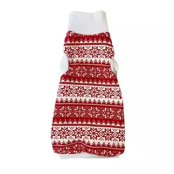 Водолазка Osso «Сканди узор» для кошек, размер L (ДС 32, ОШ 21-26, ОГ 34-40)