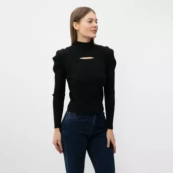 Водолазка женская DommoD, размер ONE SIZE (42-46), чёрная