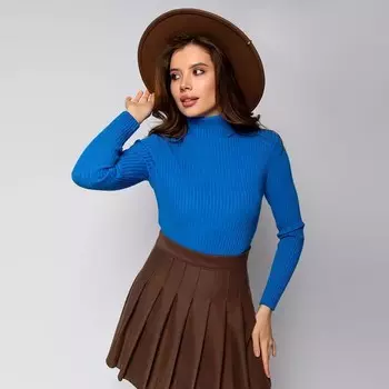 Водолазка женская DommoD, размер 44-48, цвет индиго