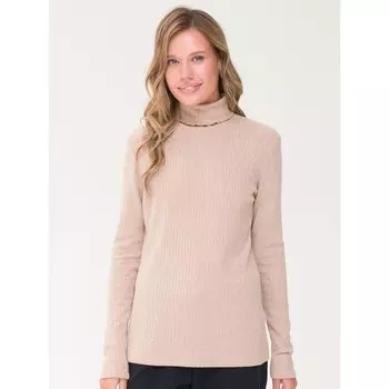 Водолазка женская, размер 42, цвет бежевый