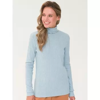 Водолазка женская, размер 42, цвет голубой