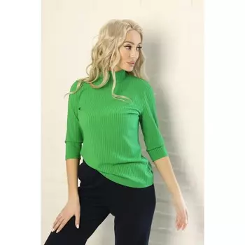 Водолазка женская, размер 46, цвет зелёный