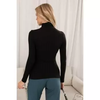 Водолазка женская, размер 54, цвет черный 60659