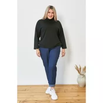 Водолазка женская, размер 64, цвет чёрный