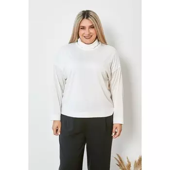 Водолазка женская, размер 66, цвет белый