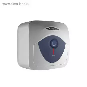 Водонагреватель Ariston ABS BLU EVO RS 10U, накопительный, 1.2 кВт, 10 л, серебристый