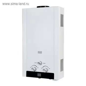 Водонагреватель EDISSON H 20 D, 20 кВт, газовый, проточный, белый