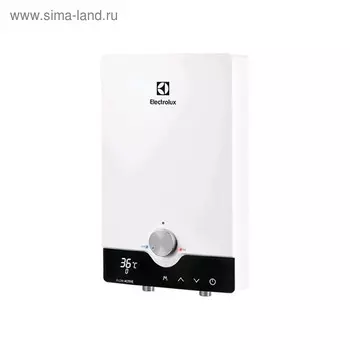 Водонагреватель Electrolux NPX 8 Flow Active 2.0, проточный, 4.2 л/мин, дисплей, белый