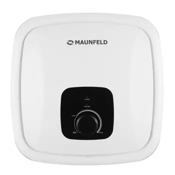Водонагреватель накопительный MAUNFELD MWH15W04, 2500 Вт, 15 л, 75 °С, белый