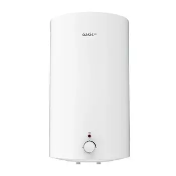 Водонагреватель OASIS Eco VD-50L, накопительный, 1.5 кВт, 50 л, эмаль, белый