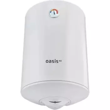 Водонагреватель OASIS MS-30, накопительный, 1.5 кВт, 30 л, эмаль, белый