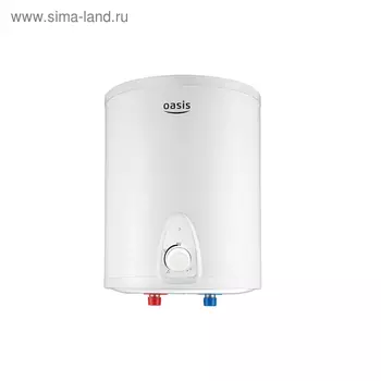 Водонагреватель OASIS Small LN-15, накопительный, 2 кВт,15 л, нержавеющая сталь, белый