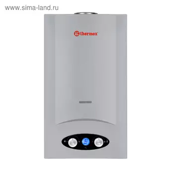 Водонагреватель Thermex G 20 D Silver, газовый, 20000 т, 10 л/мин, серебристый