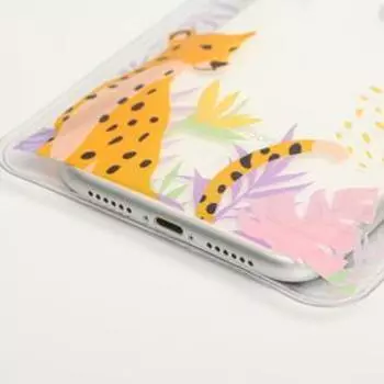 Водонепроницаемый чехол для телефона «Тропики» 17х10 см