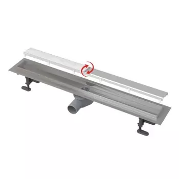 Водоотводящий желоб Alcadrain EKO AG071401650, стандарт, 650 мм