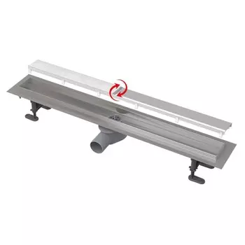 Водоотводящий желоб Alcadrain EKO AG071401850, стандарт, 850 мм