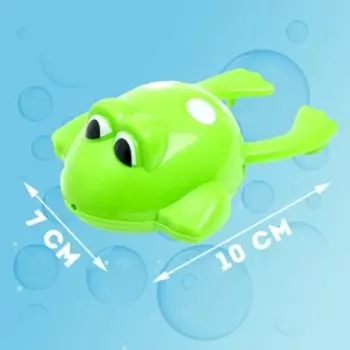 Водоплавающая игрушка «Лягушонок», заводная