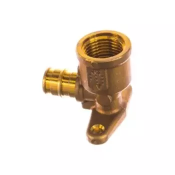 Водорозетка Uponor 1023034, d=16 мм х 1/2", внутренняя резьба, с фланцем, L=43 мм, латунь