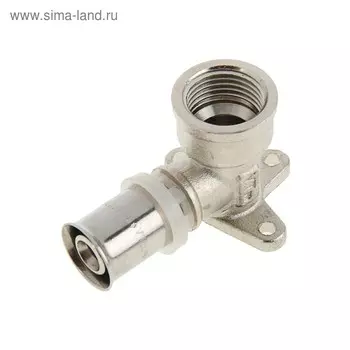 Водорозетка Valtec, пресс, 16 мм х 1/2" внутренняя резьба