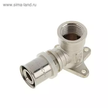 Водорозетка Valtec, пресс, 20 мм х 1/2" внутренняя резьба