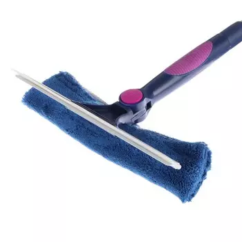 Водосгон с микрофиброй с телескопической ручкой City-UP CU-949