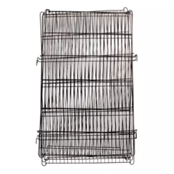 Вольер 6 секций, 64 х 64 см, чёрный