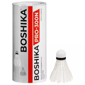 Волан BOSHIKA 300N, 3 шт., перо