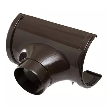 Водосточная воронка DCKE STANDARD, 120 мм, цвет коричневый