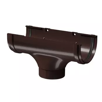 Водосточная воронка DCKE PREMIUM, цвет шоколад