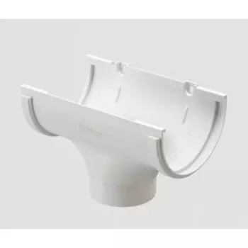 Водосточная воронка DCKE STANDARD, 120 мм, цвет белый