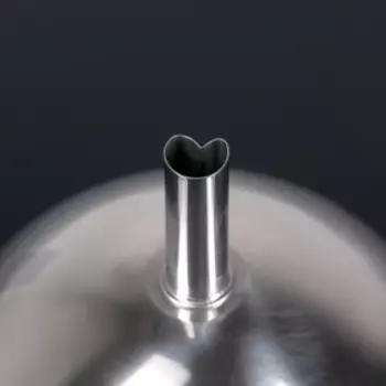 Воронка, d=15 см, с ручкой, нержавеющая сталь