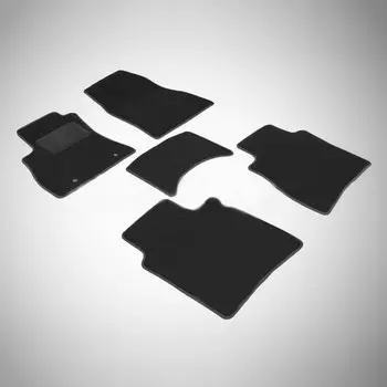 Ворсовые коврики для Nissan TIIDA (C13), 2015-