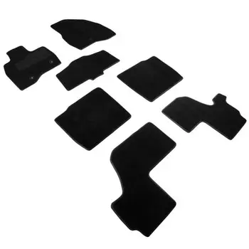 Ворсовые коврики LUX для Ford Explorer V, 15 (V3,5), 2010-2015