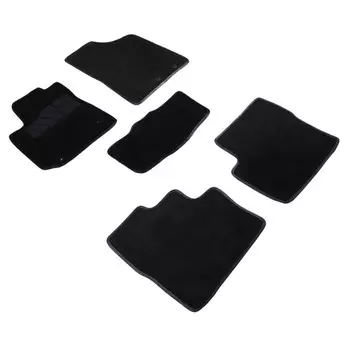 Ворсовые коврики LUX для Geely Emgrand sedan, 2018-н.в