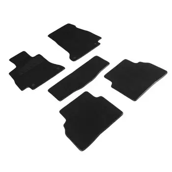 Ворсовые коврики LUX для Mercedes-Benz CLS-Class III, (C257), 4 matic, 2017-н.в