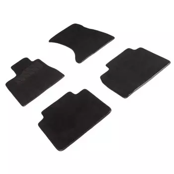 Ворсовые коврики LUX для Mercedes-Benz S-Class, W220 L ,2WD, 1998-2005